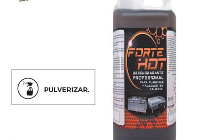 FORTE HOT  – SUPER DESENGRASANTE PLANCHAS Y HORNOS