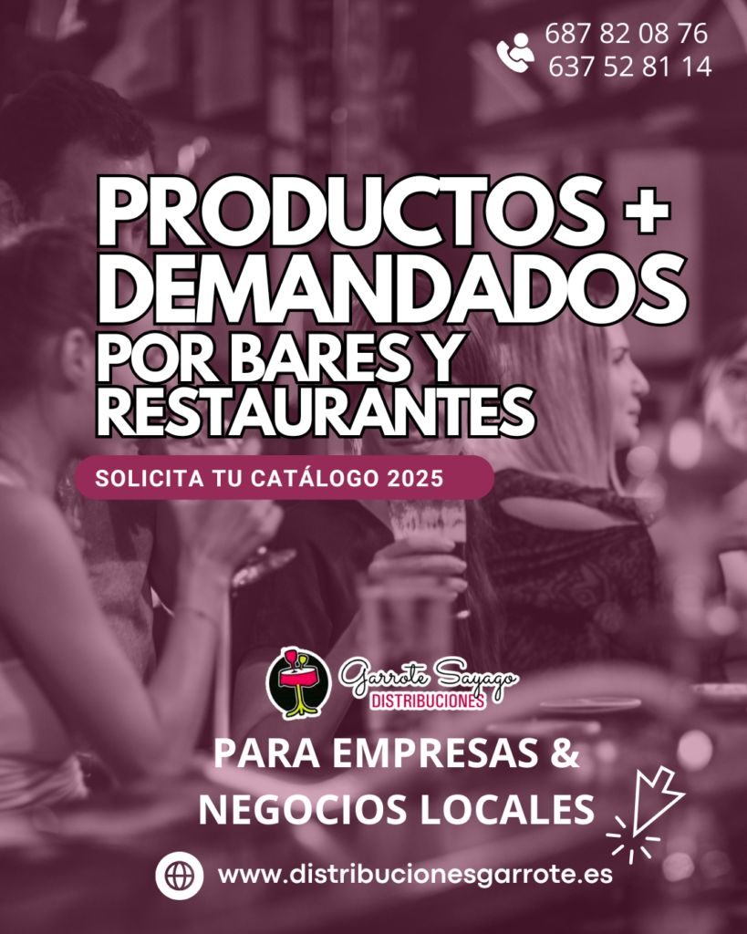 productos mas demandados por bares sevilla